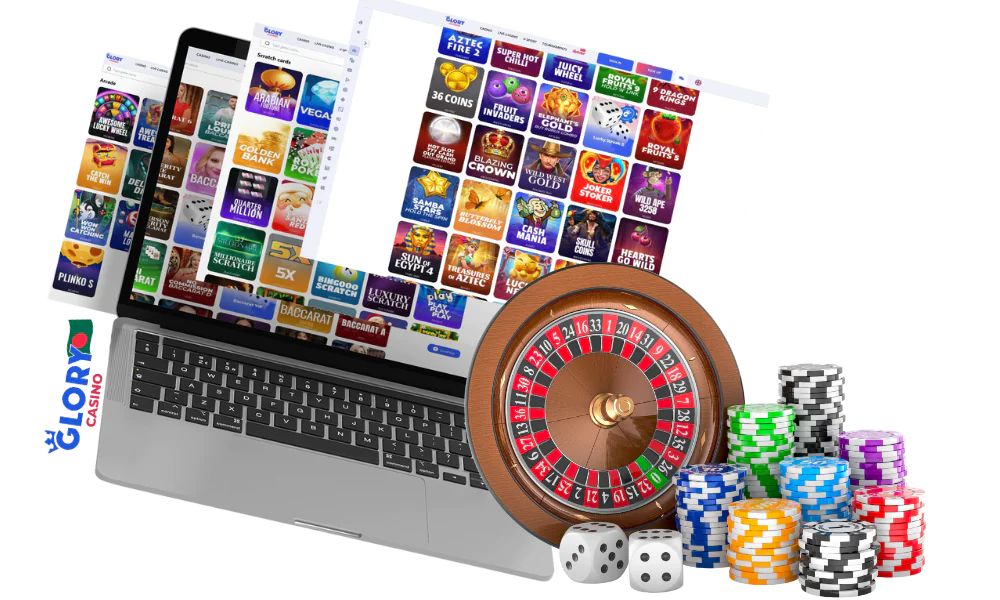 Glory Casino offers a large library of different games